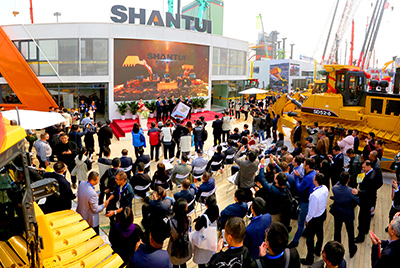 乐虎lehu国际官网重磅亮相2018bauma CHINA展会