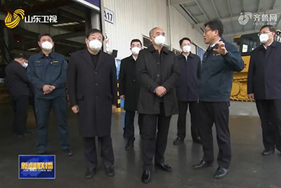 省委书记林武来到乐虎lehu国际官网进行调研